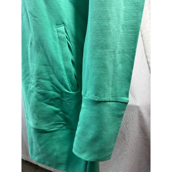 Artisans Love The Lake Mint Green Hooded Tunic Dress With Pockets NWT - Picture 5 of 9